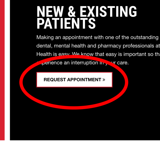 1. To request a medical appointment as a new patient...